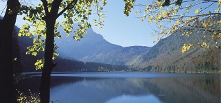 Hike tour to Langbathsee in Austria