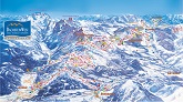 Piste map for Dachstein West