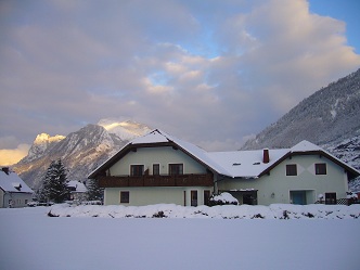 Rosenhof winter snow in Austria