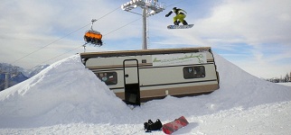 Trailer Park is one of the snow parks in the area.